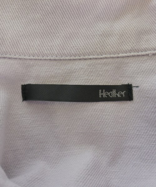 Heather（ヘザー）カジュアルジャケット 紫 サイズ:F レディース/2200644125017