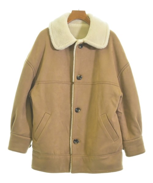 Heather（ヘザー）ムートンコート 白 サイズ:F レディース/2200644400015