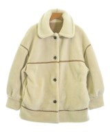 Heather（ヘザー）ムートンコート 白 サイズ:F レディース/2200644400015