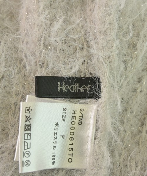 Heather（ヘザー）ニット・セーター グレー サイズ:F レディース/2200644400022