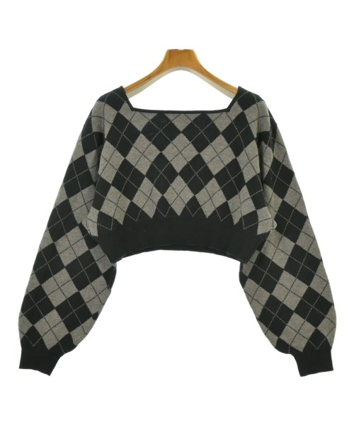 Heather（ヘザー）ニット・セーター グレー サイズ:F レディース/2200644400046