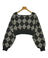 Heather（ヘザー）ニット・セーター グレー サイズ:F レディース/2200644400046