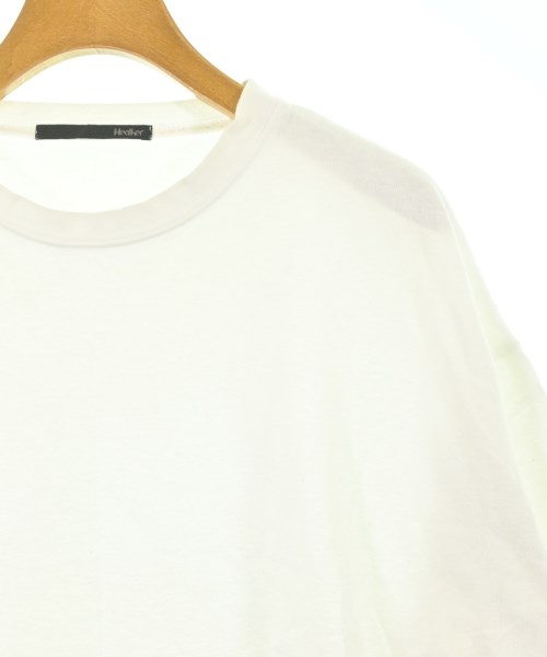 Heather（ヘザー）Tシャツ・カットソー 白 サイズ:F レディース/2200644400114