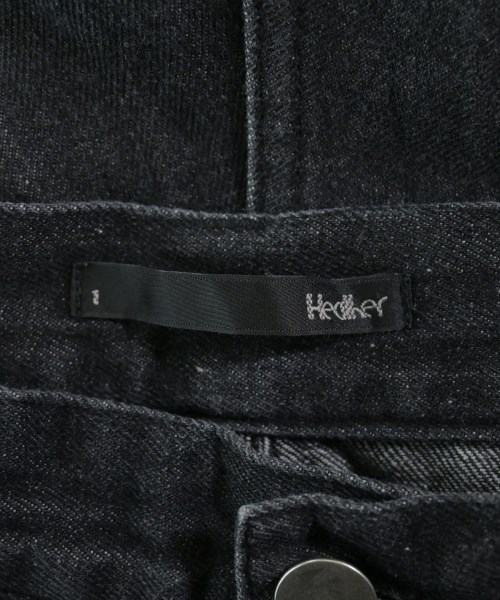 Heather（ヘザー）デニムパンツ 黒 サイズ:M レディース/2200644400145