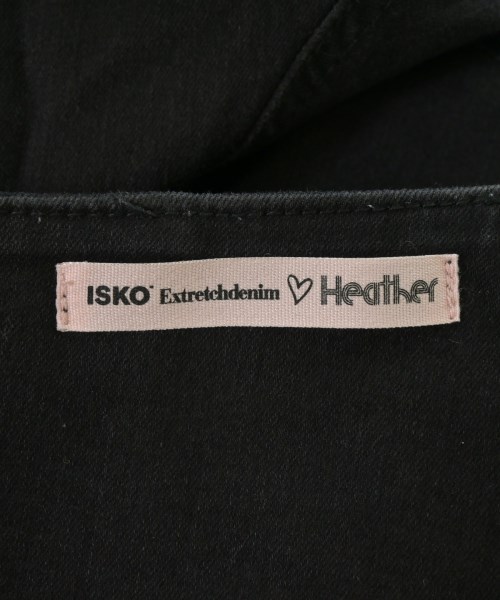 Heather（ヘザー）デニムパンツ 黒 サイズ:M レディース/2200623076064