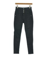 Heather（ヘザー）デニムパンツ 黒 サイズ:M レディース/2200623076064