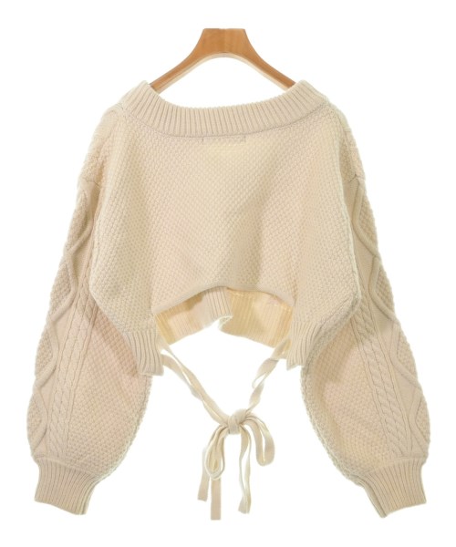 Heather（ヘザー）ニット・セーター 白 サイズ:F レディース/2200623076088