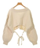 Heather（ヘザー）ニット・セーター 白 サイズ:F レディース/2200623076088