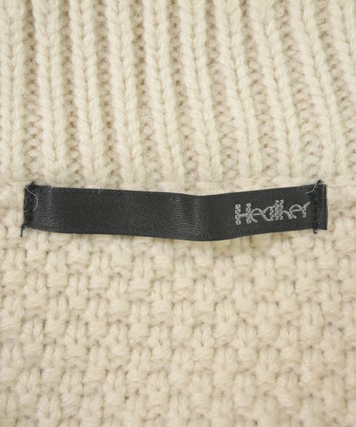 Heather（ヘザー）ニット・セーター 白 サイズ:F レディース/2200608645049