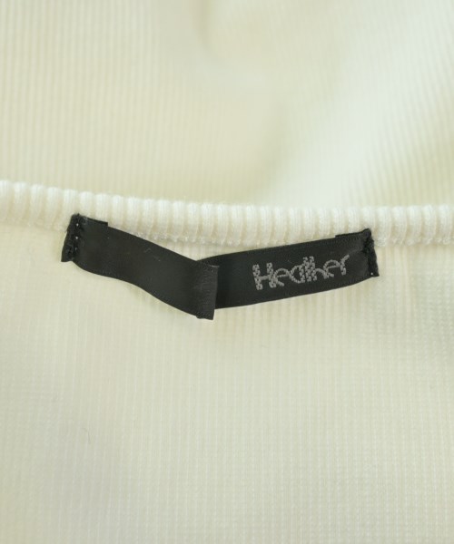 Heather（ヘザー）Tシャツ・カットソー 白 サイズ:F レディース/2200667761209