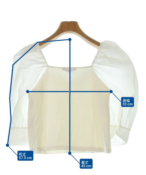 Heather（ヘザー）Tシャツ・カットソー 白 サイズ:F レディース/2200667761209