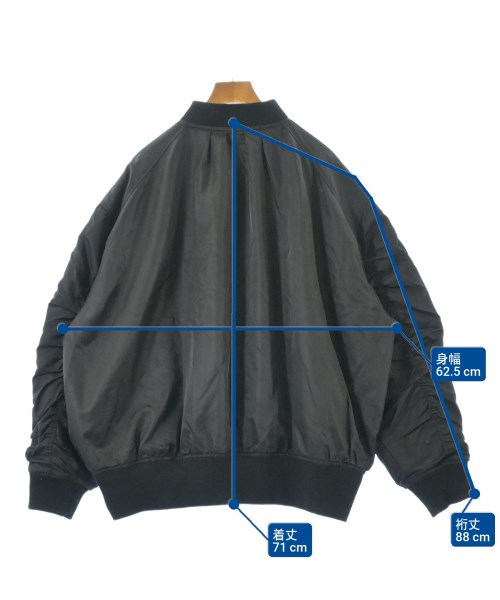 Heather（ヘザー）ミリタリーブルゾン 黒 サイズ:F レディース/2200671871024