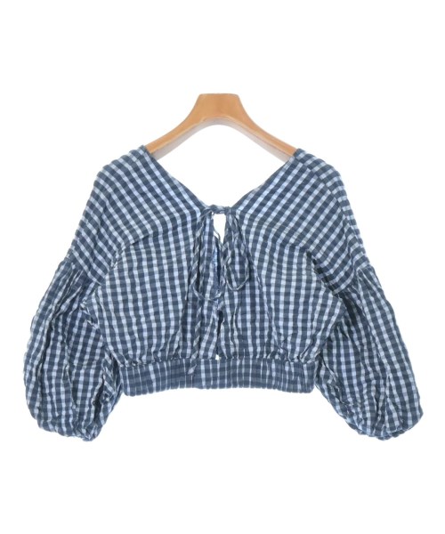 Heather（ヘザー）カジュアルシャツ 青 サイズ:F レディース/2200674543256