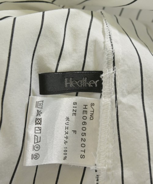 Heather（ヘザー）カジュアルシャツ 白 サイズ:F レディース/2200674862029