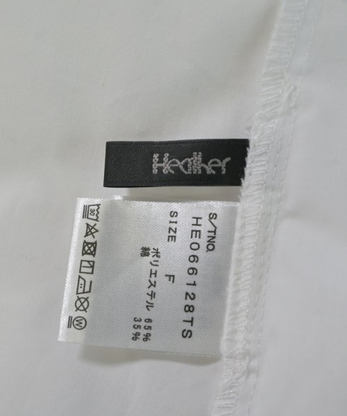 Heather（ヘザー）カジュアルシャツ 白 サイズ:F レディース/2200675386265