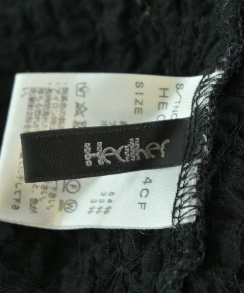 Heather（ヘザー）ブラウス 黒 サイズ:F レディース/2200689689017