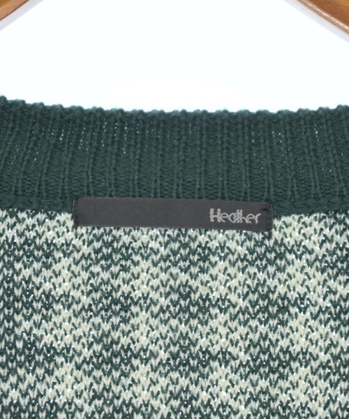 Heather（ヘザー）カーディガン 緑 サイズ:F レディース/2200652938029