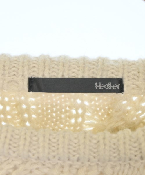 Heather（ヘザー）ニット・セーター ベージュ サイズ:F レディース/2200652938036