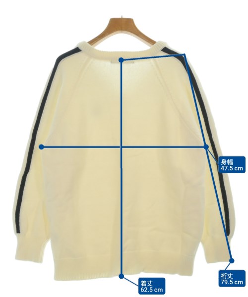 Heather（ヘザー）ニット・セーター 白 サイズ:F レディース/2200660590028