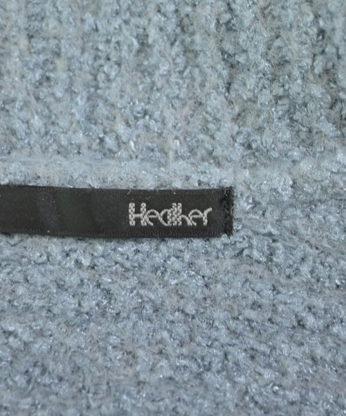 Heather（ヘザー）ニット・セーター 青 サイズ:F レディース/2200660590042