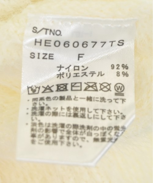 Heather（ヘザー）カーディガン 白 サイズ:F レディース/2200711560048