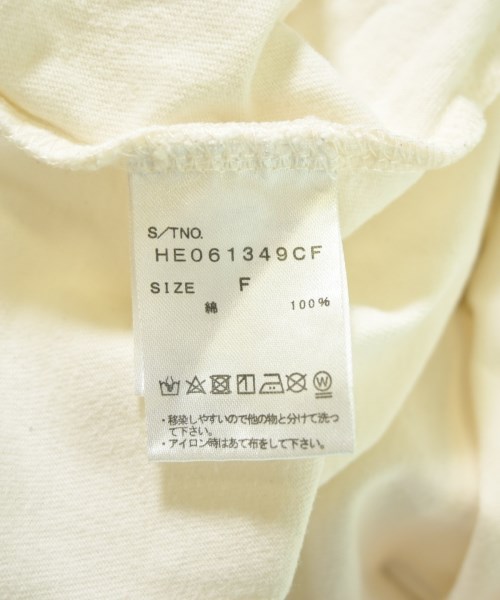Heather（ヘザー）Tシャツ・カットソー 白 サイズ:F レディース/2200715697023