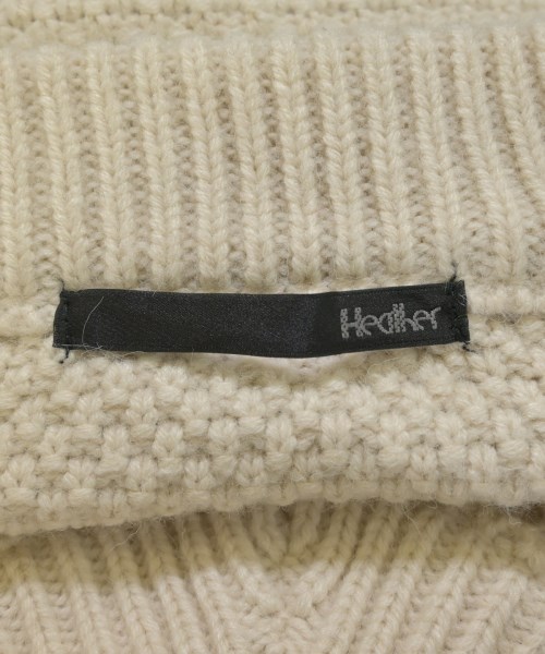 Heather（ヘザー）ニット・セーター 白 サイズ:F レディース/2200703439079