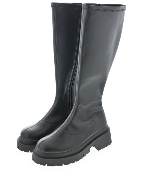 Heather(ヘザー)ブーツ 黒 サイズ:S(22cm位)/2200661964132