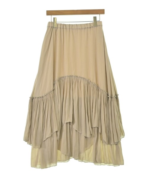 Heather(ヘザー)ロング・マキシ丈スカート ベージュ サイズ:F/2200659925022