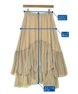Heather（ヘザー）ロング・マキシ丈スカート ベージュ サイズ:F レディース/2200659925022