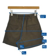 Heather（ヘザー）ショートパンツ 茶 サイズ:S レディース/2200664733032