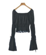 Heather（ヘザー）カジュアルシャツ 黒 サイズ:F レディース/2200666429056