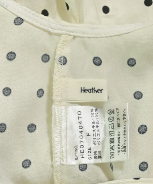 Heather（ヘザー）カジュアルシャツ 白 サイズ:F レディース/2200721737034