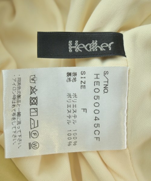 Heather（ヘザー）その他 黄 サイズ:F レディース/2200681468030