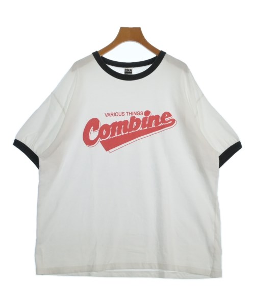 RNA(アールエヌエー)Tシャツ・カットソー 白 サイズ:M/2200690417326