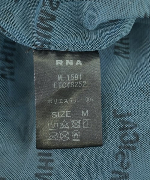 RNA（アールエヌエー）Tシャツ・カットソー 青 サイズ:M レディース/2200709229063