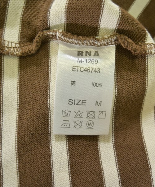 RNA（アールエヌエー）Tシャツ・カットソー 茶 サイズ:M レディース/2200711112223