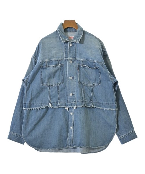 RNA(アールエヌエー)カジュアルシャツ 青 サイズ:M/2200662901051