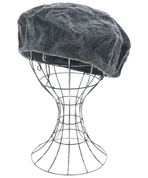 CA4LA(カシラ)ハンチング・ベレー帽 グレー サイズ:-/2200646863207