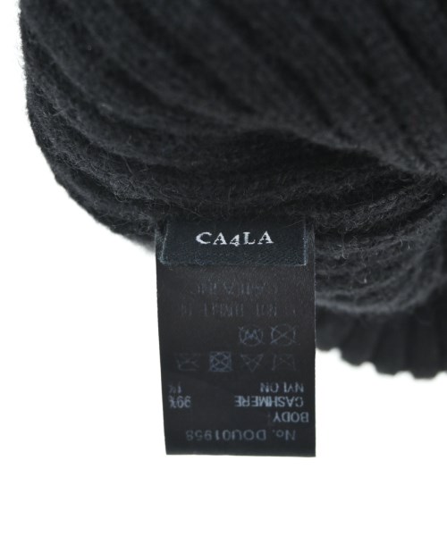 CA4LA（カシラ）ニットキャップ・ビーニー 黒 サイズ:- メンズ/2200642390059
