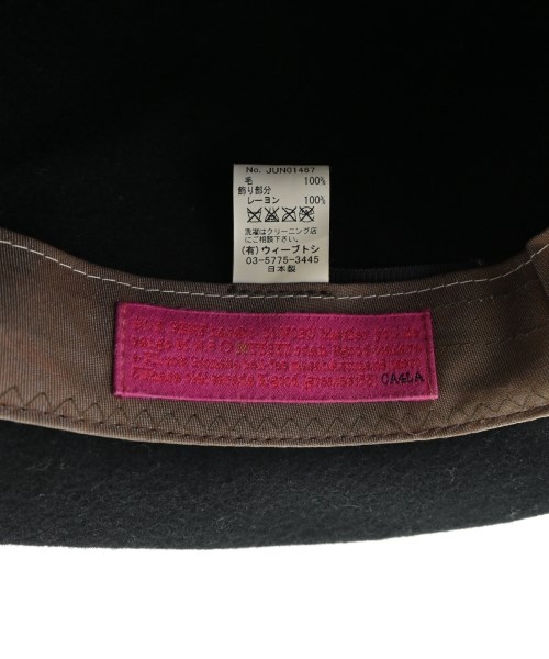 CA4LA（カシラ）ハット 黒 サイズ:- メンズ/2200650309098