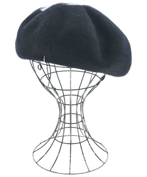 CA4LA(カシラ)ハンチング・ベレー帽 黒 サイズ:-/2200669531343