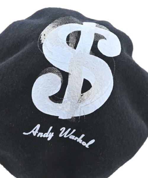 CA4LA（カシラ）ハンチング・ベレー帽 黒 サイズ:- メンズ/2200669531343