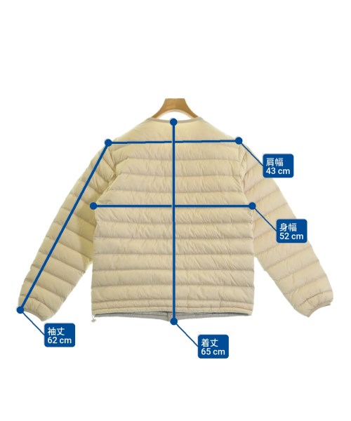 DANTON（ダントン）ダウンジャケット/ダウンベスト ベージュ サイズ:M レディース/2200635929020