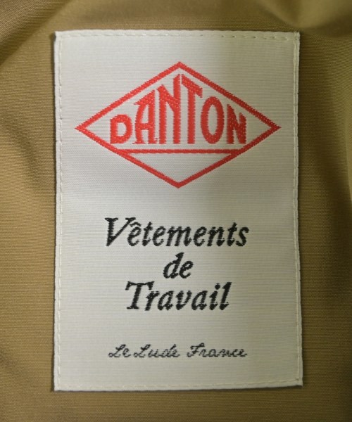 DANTON（ダントン）ダウンジャケット/ダウンベスト ベージュ サイズ:34(XS位) メンズ/2200631348016