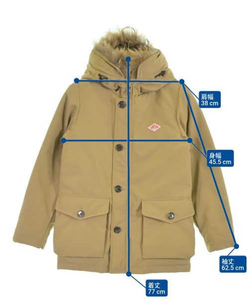 DANTON（ダントン）ダウンジャケット/ダウンベスト ベージュ サイズ:34(XS位) メンズ/2200631348016