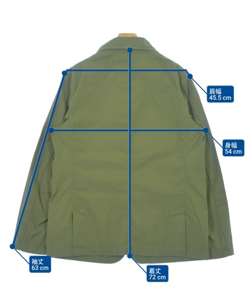 DANTON（ダントン）カバーオール カーキ サイズ:42(L位) レディース/2200621510232