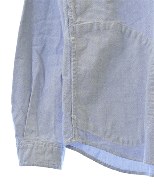 DANTON（ダントン）カジュアルシャツ 青 サイズ:34(XS位) レディース/2200635000033