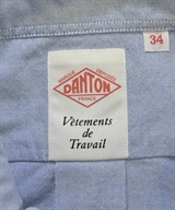 DANTON（ダントン）カジュアルシャツ 青 サイズ:34(XS位) レディース/2200635000033