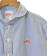 DANTON（ダントン）カジュアルシャツ 青 サイズ:34(XS位) レディース/2200635000033